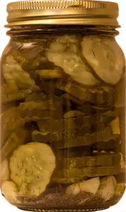 Crinkle Dill Pickles 16oz Gourmet Recipe Experts, Inc.