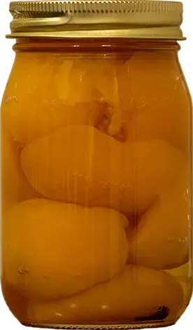 Old-Fashioned Spiced Peaches 16oz Gourmet Recipe Experts, Inc.