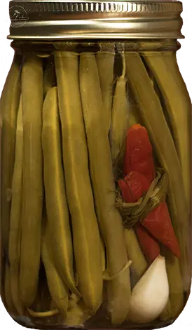 Pickled Green Beans 16 oz Gourmet Recipe Experts, Inc.