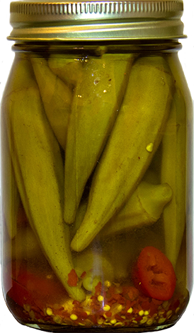 Sweet N Spicy Okra 16oz