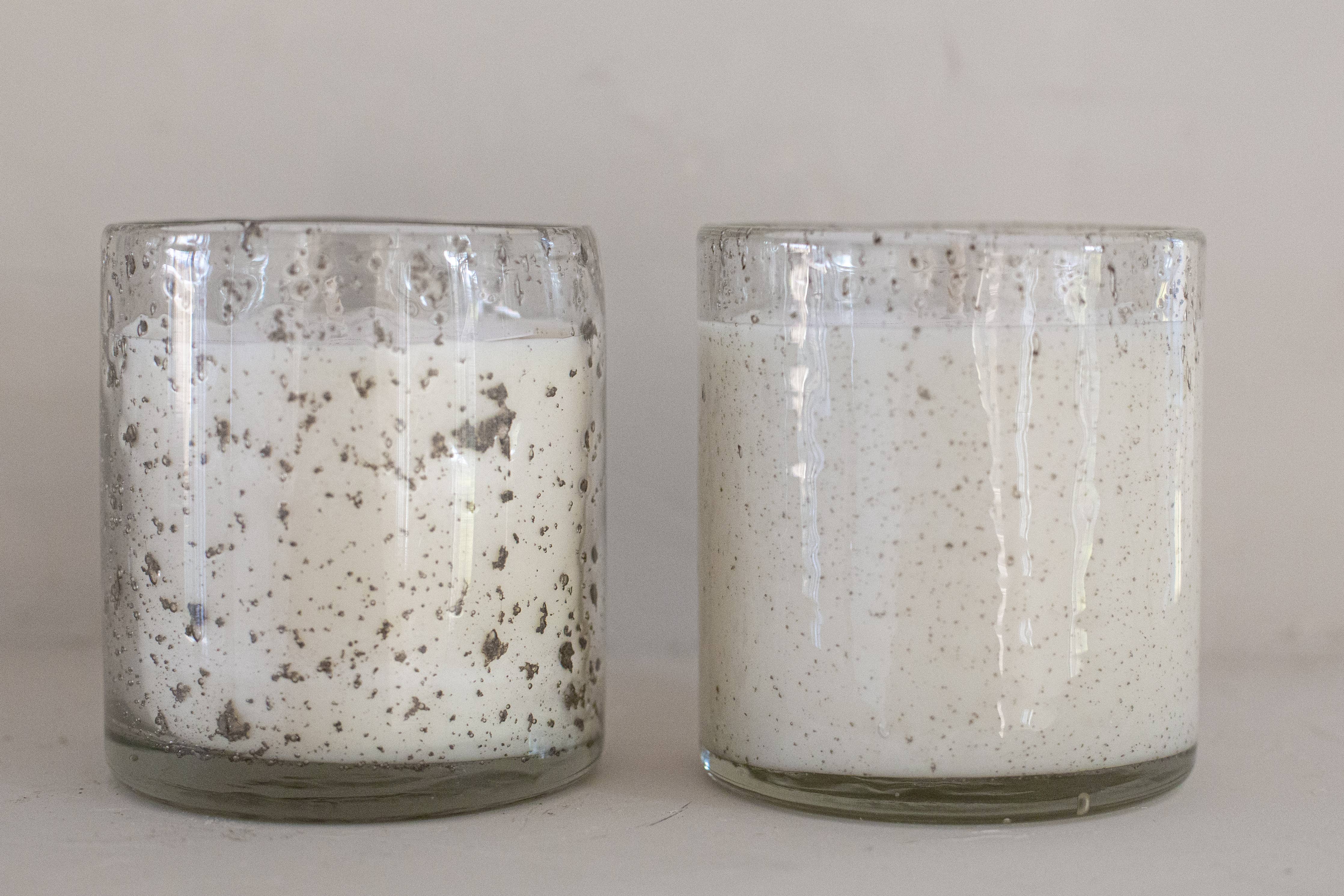 Bubble/Flecked Candle