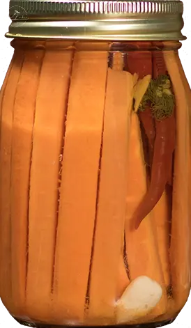 Pickled Carrot Sticks 16oz Gourmet Recipe Experts, Inc.