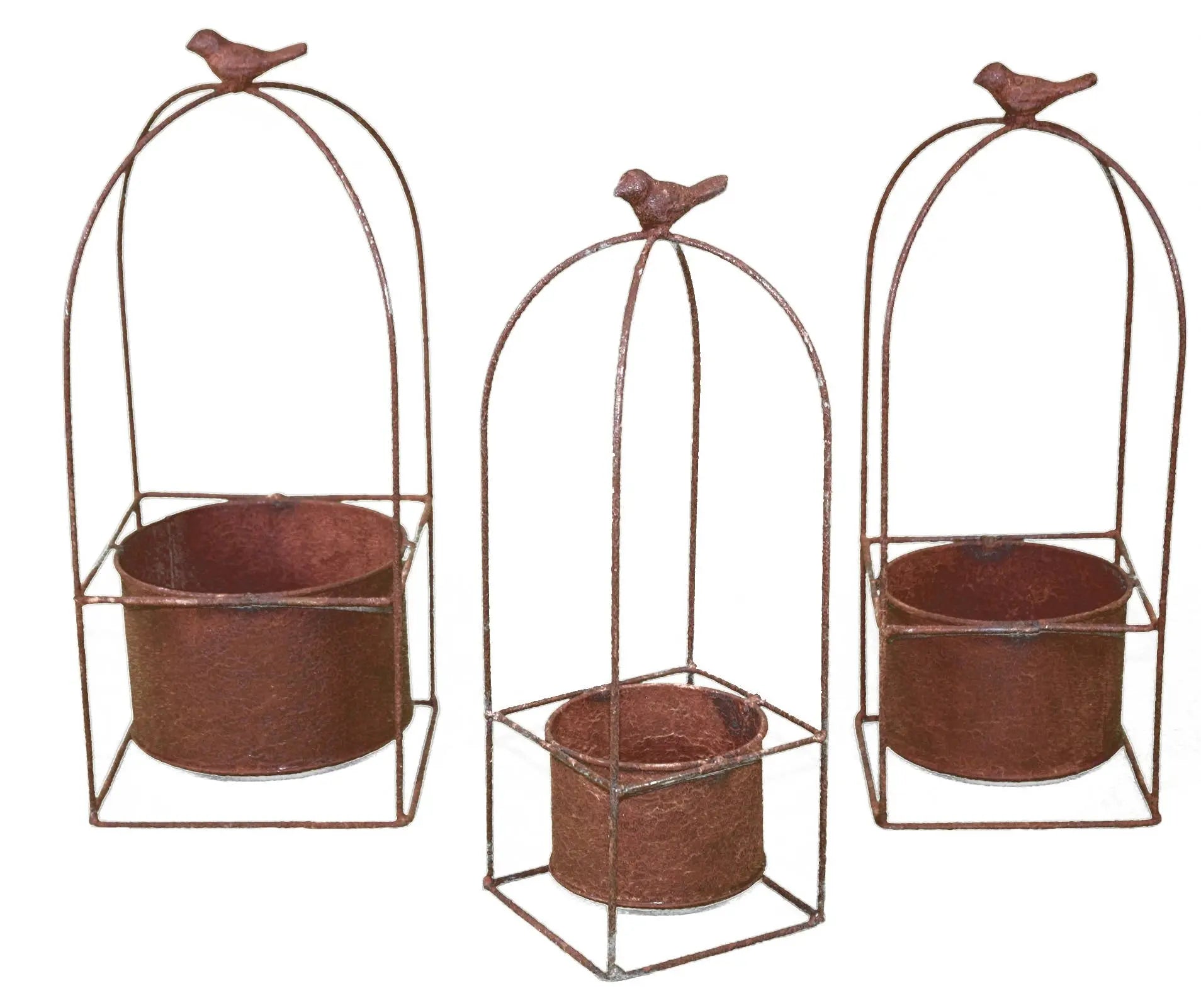 Rustic Bird Den Braun