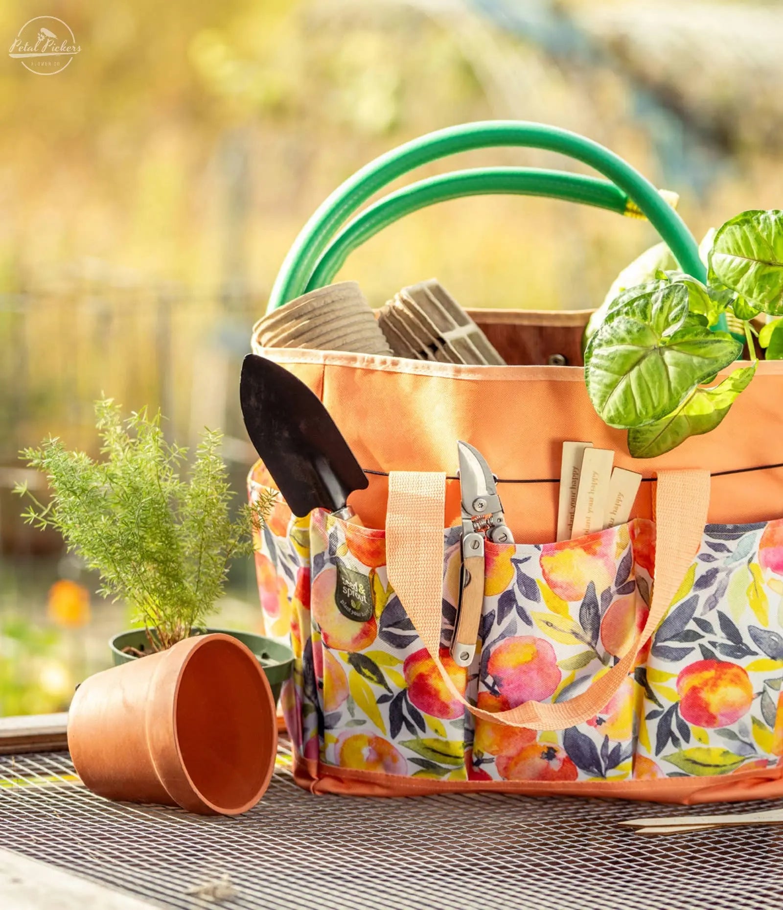 Seed & Sprout Gardening Tote Bag Open Stock DM Merchandising